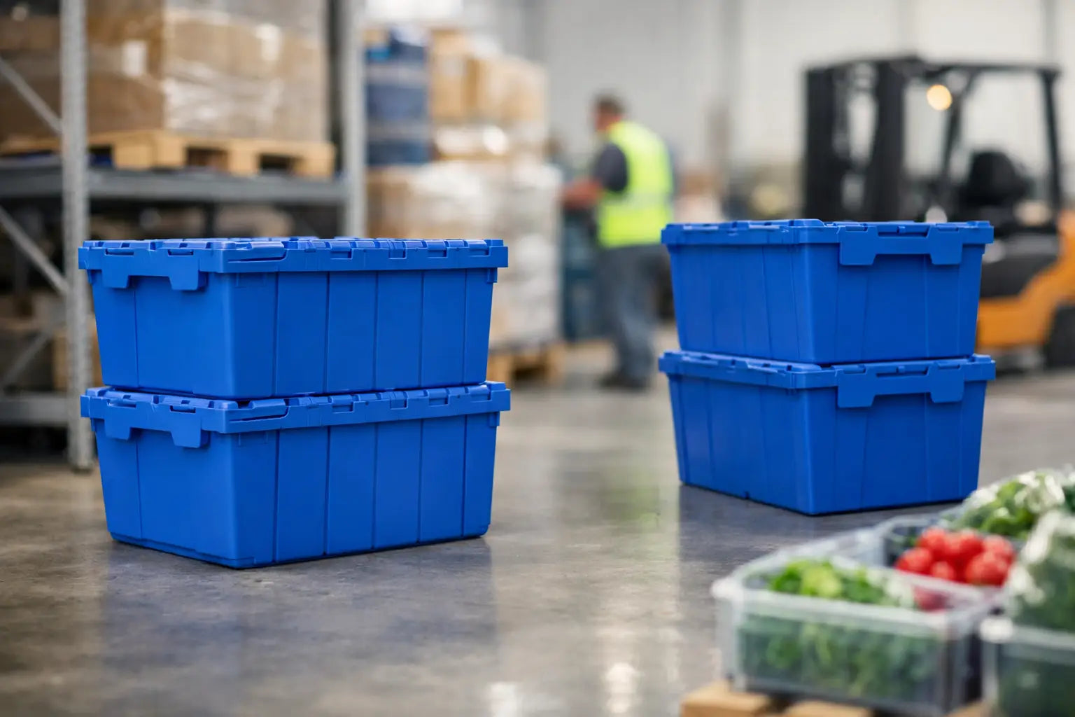 Beneficios de cajas plásticas apilables