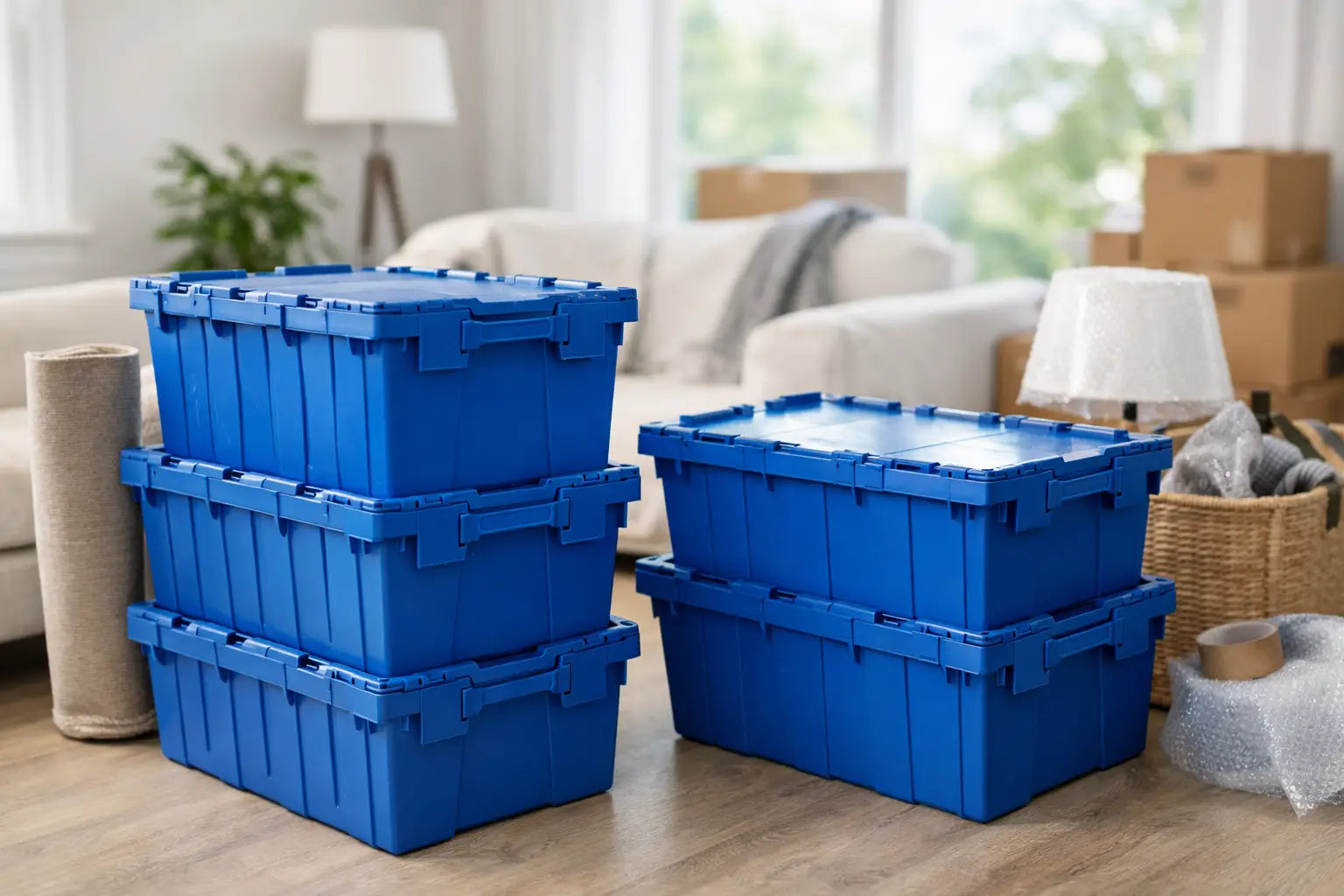 Cajas resistentes para empacar mudanza bien