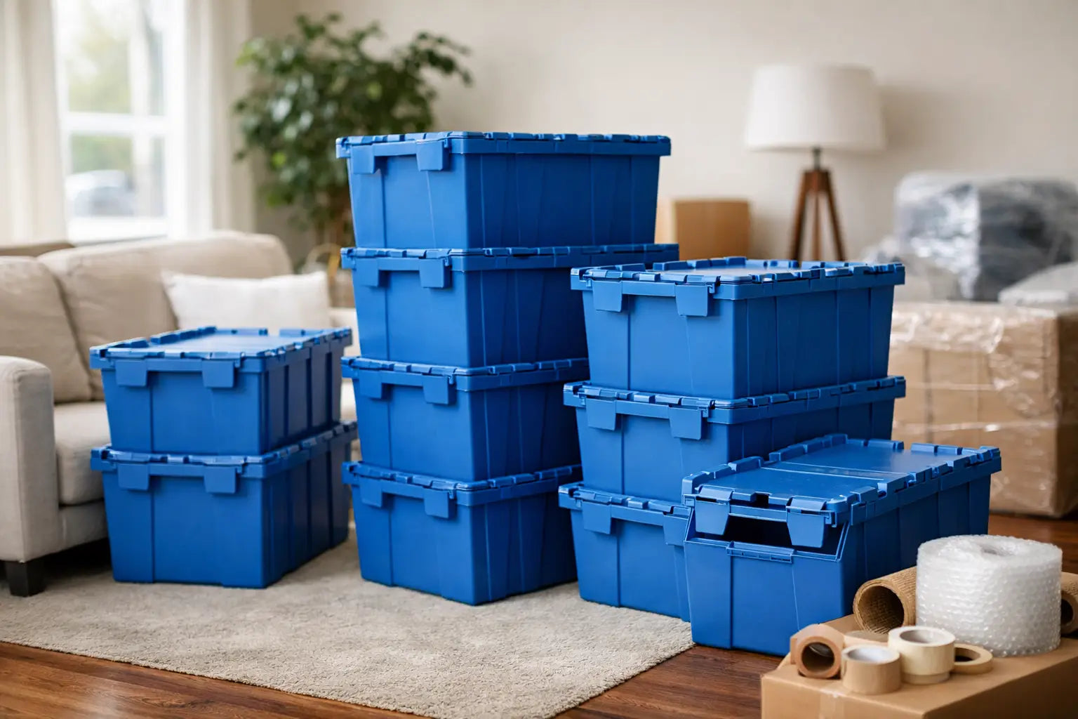 Cuántas cajas necesito para una mudanza