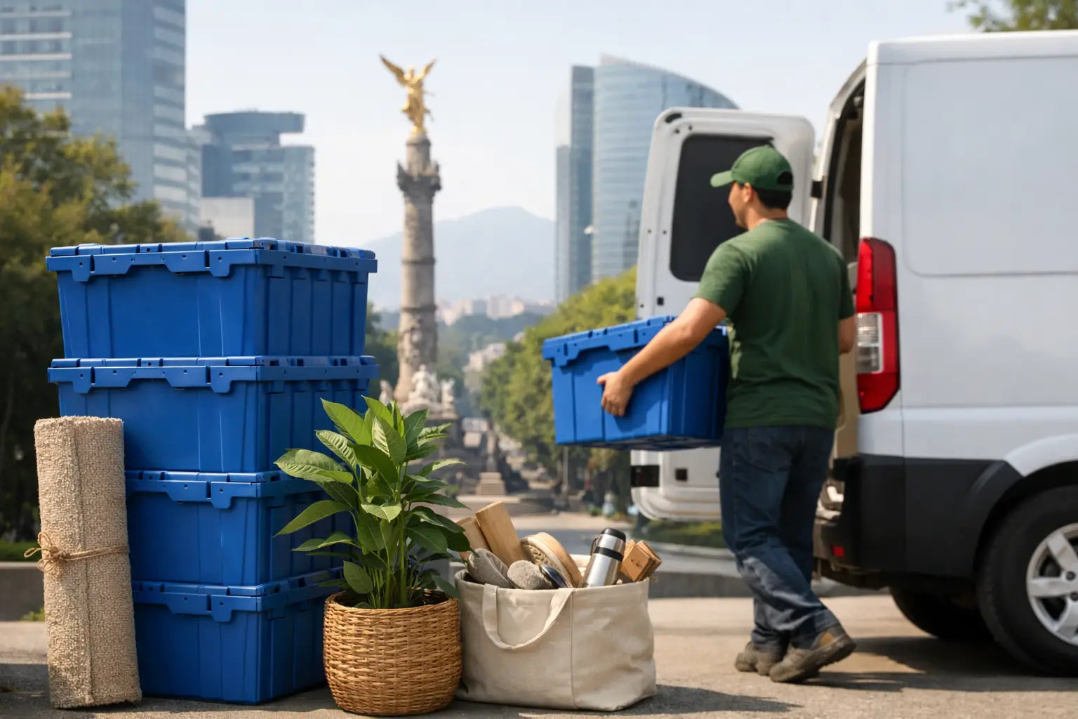 Mudanza sustentable en Ciudad de México