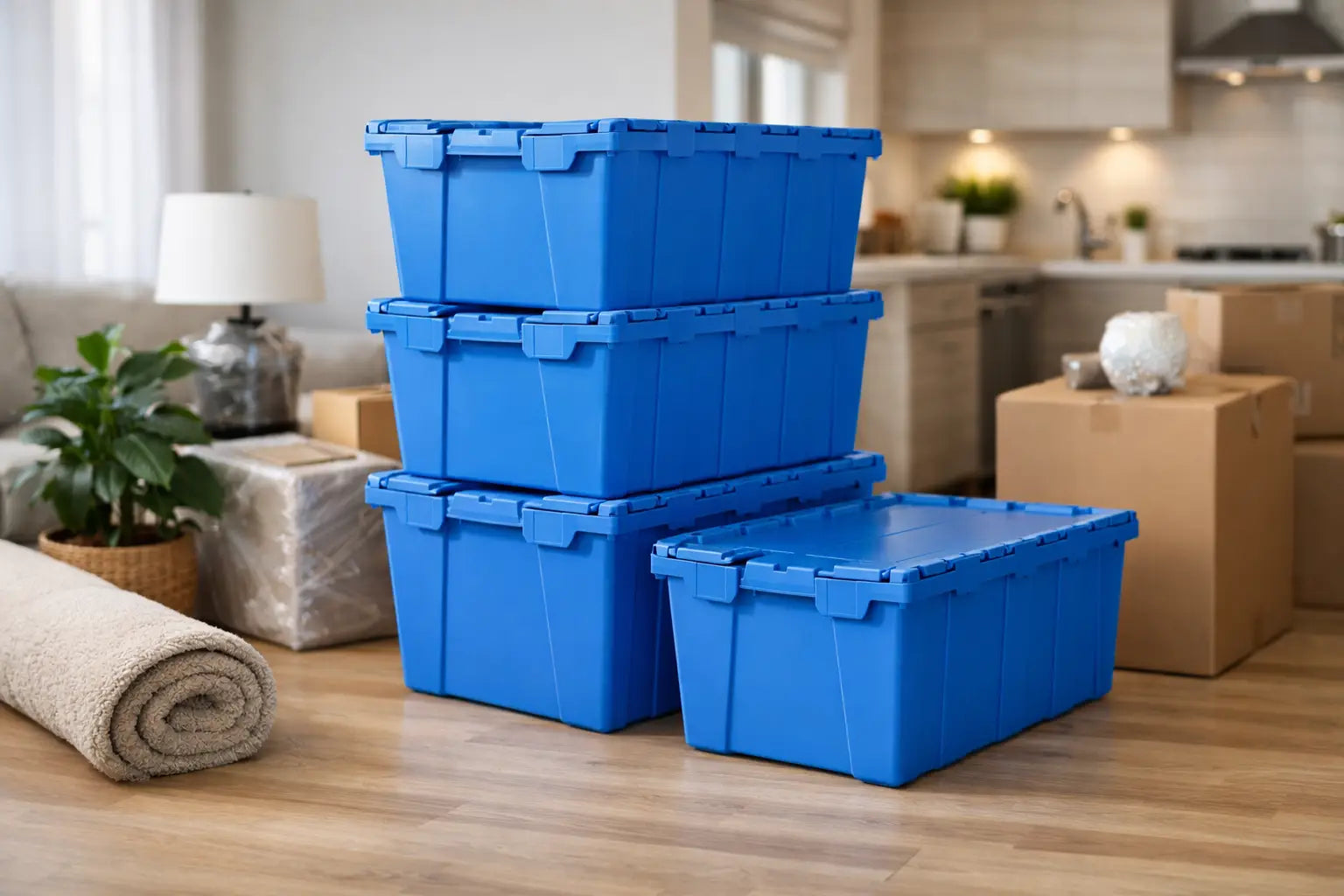 Reseña de cajas plásticas para mudanza