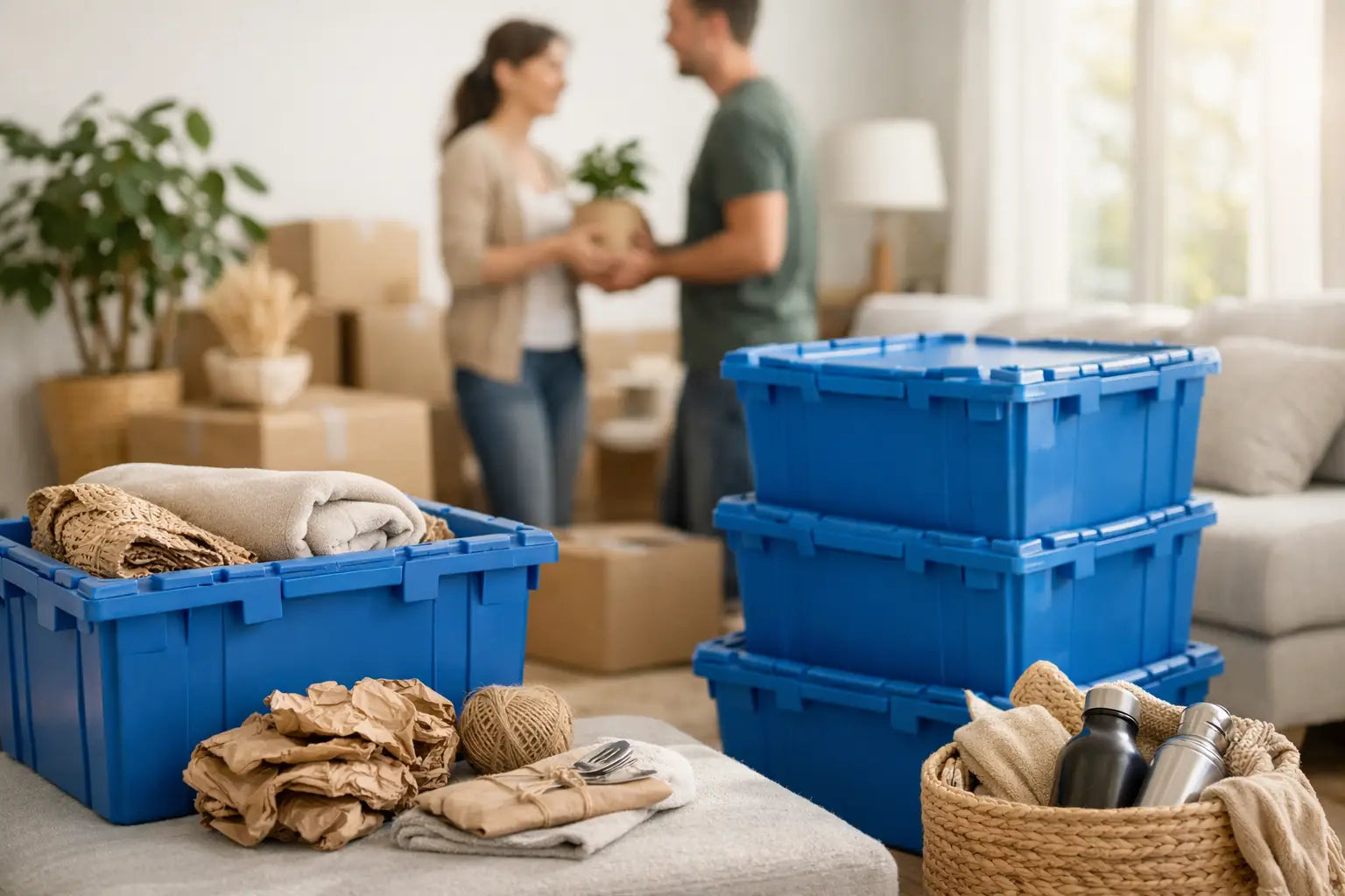 Cómo reducir basura en una mudanza de verdad