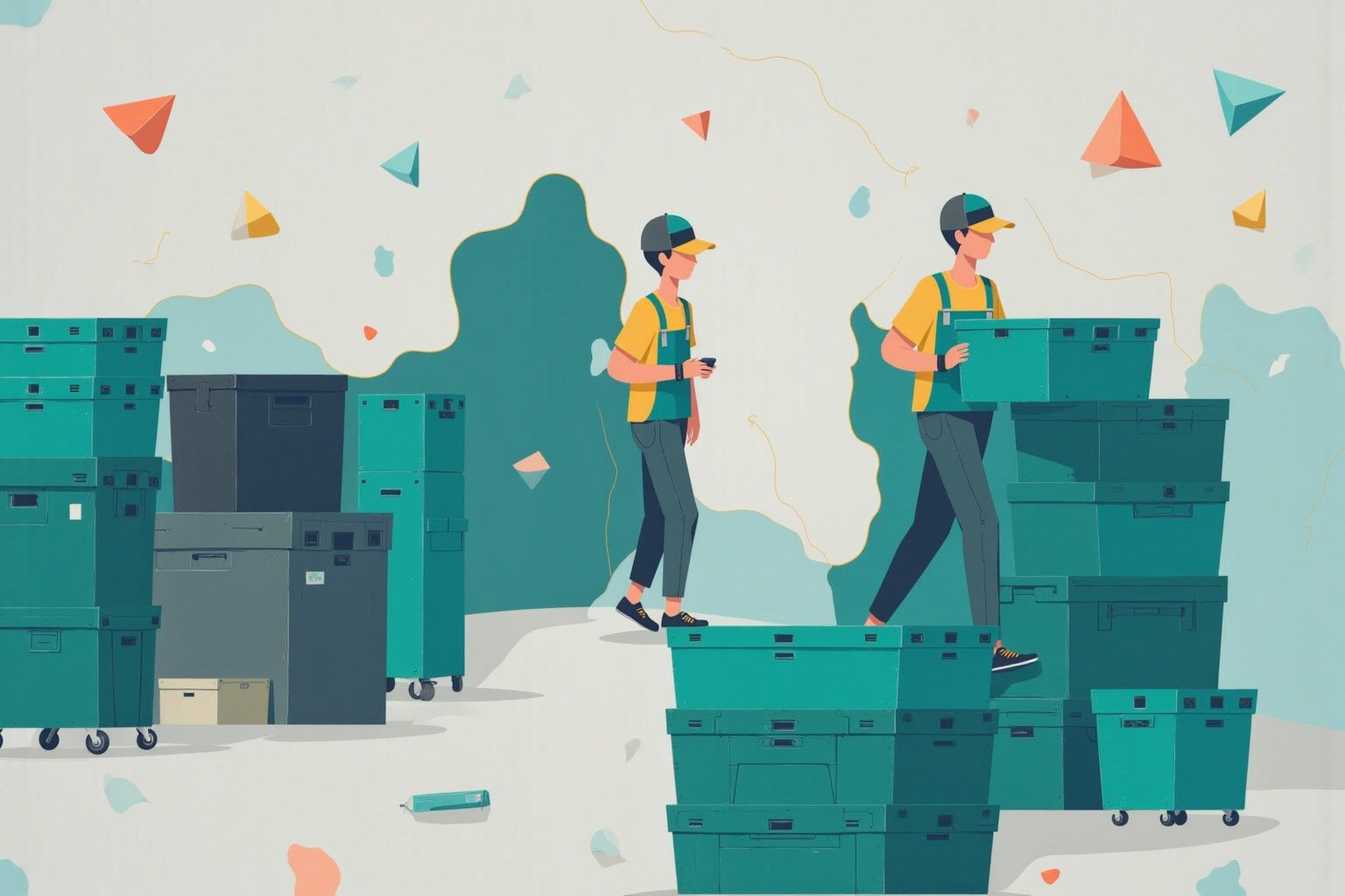 Cómo Empacar de Manera Eficiente Usando Cajas Plásticas para Mudanza - Renta Cajas Tesili