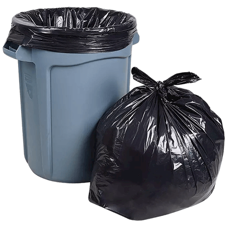 Bolsa De Basura Negra 100% Reciclable 1 Kg Jumbo